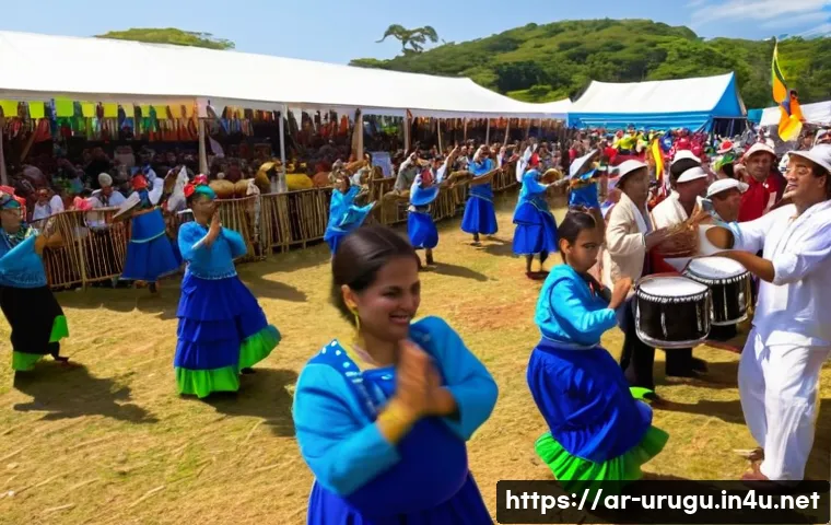 타보라도 Tabaré 축제 - **Tabari Festival: Rhythmic Celebration and Dance.**
An energetic wide shot of a vibrant Tabari ...